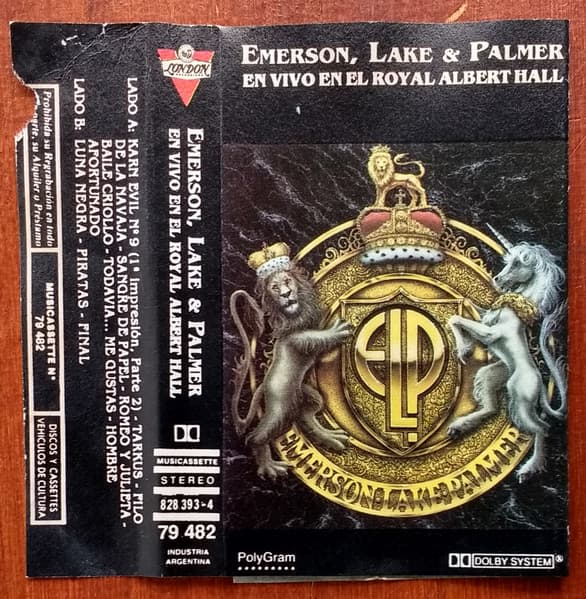 Emerson, Lake & Palmer — En Vivo En El Royal Albert Hall = Live At The Royal Albert Hall