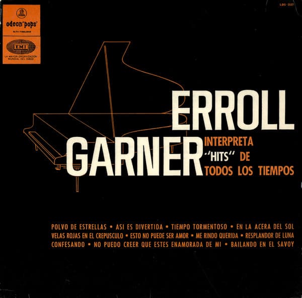 Erroll Garner — Erroll Garner Interpreta "Hits" De Todos Los Tiempos