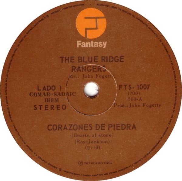 The Blue Ridge Rangers — Hearts Of Stone