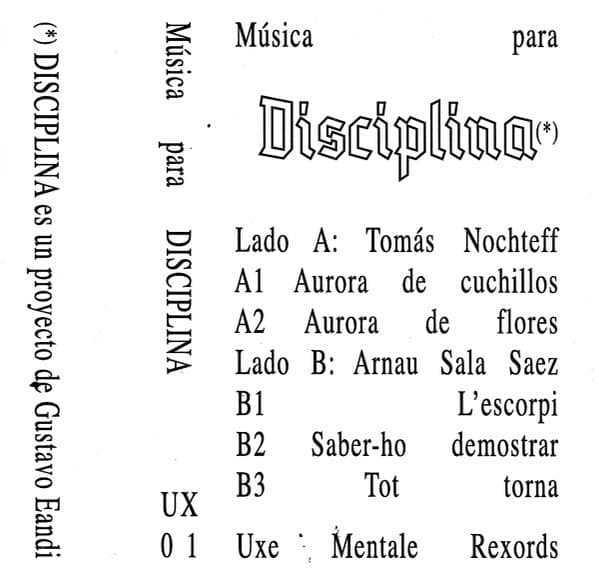 Tomás Nochteff & Arnau Sala Saez — Música Para Disciplina