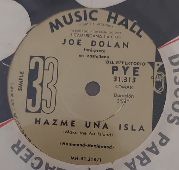 Joe Dolan — Hazme Una Isla / Teresa
