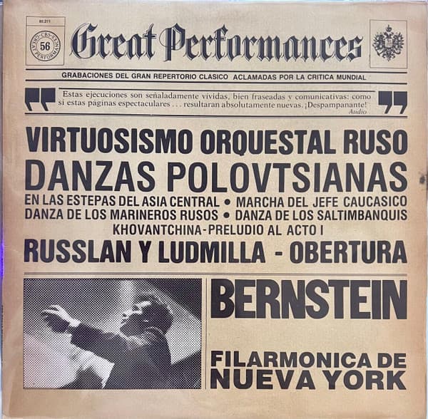 Leonard Bernstein & New York Philharmonic — Virtuosismo Orquestal Ruso - Danzas Polovtsianas