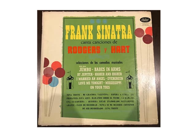 Frank Sinatra — Sings Rodgers And Hart