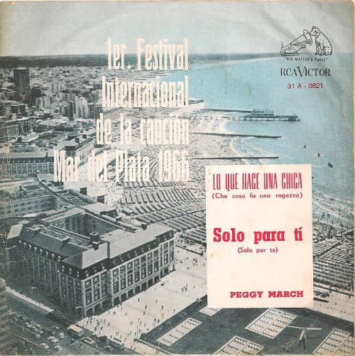 Peggy March — Lo Que Hace Una Chica / Solo Para Ti