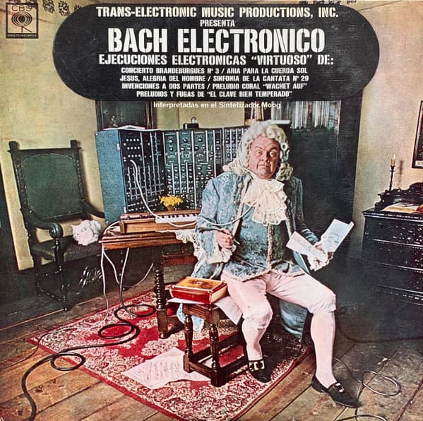 Walter Carlos & Benjamin Folkman — Bach Electronico
