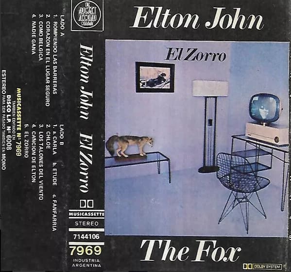 Elton John — El Zorro = The Fox