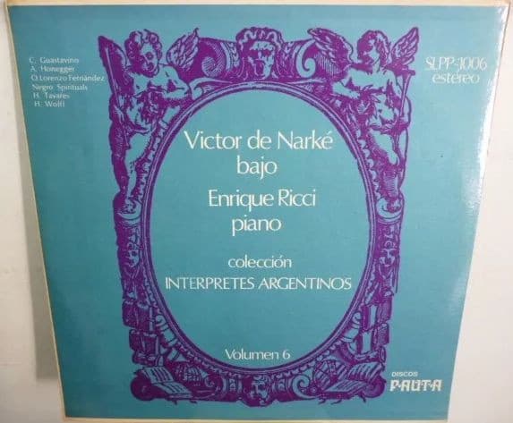 Víctor De Narke & Enrique Ricci — Colección Interpretes Argentinos Volumen 6