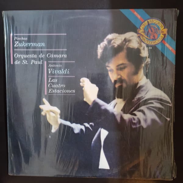Pinchas Zukerman & St. Paul Chamber Orchestra & Antonio Vivaldi — The Four Seasons - Die Vier Jahreszeiten - Les Quatre Saisons