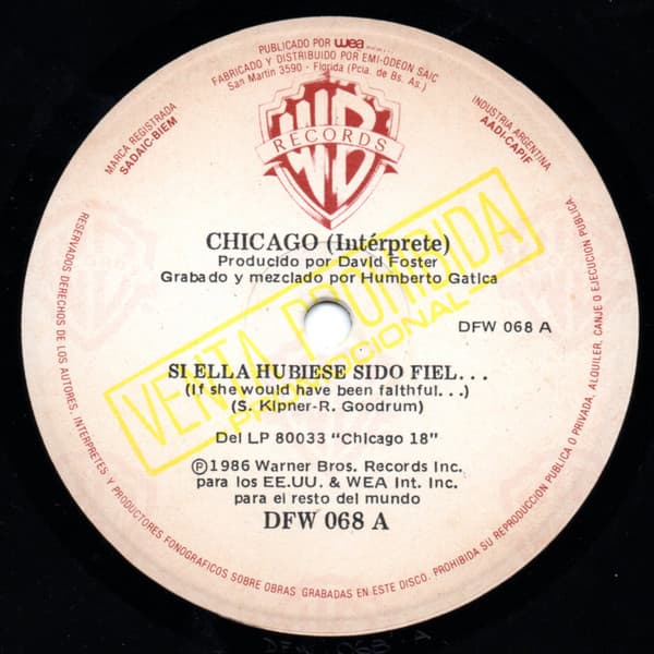 Chicago & Prince — Se Ella Hubiese Sido Fiel / Signo De Los Tiempos