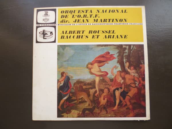 Albert Roussel & Orquesta Nacional De L'O.R.T.F. & Jean Martinon — Bacchus Et Ariane