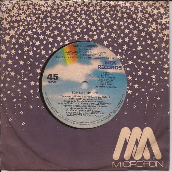 Keith Emerson — Soy Un Hombre = I'm A Man