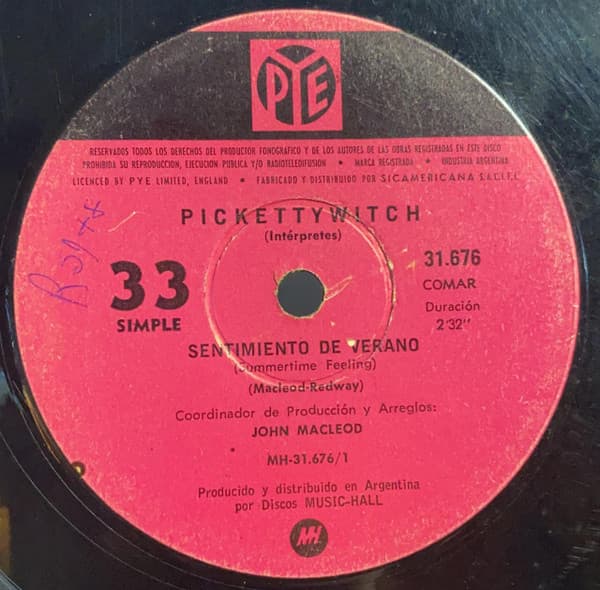 Pickettywitch — Sentimiento De Verano