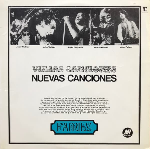 Family — Viejas Canciones, Nuevas Canciones