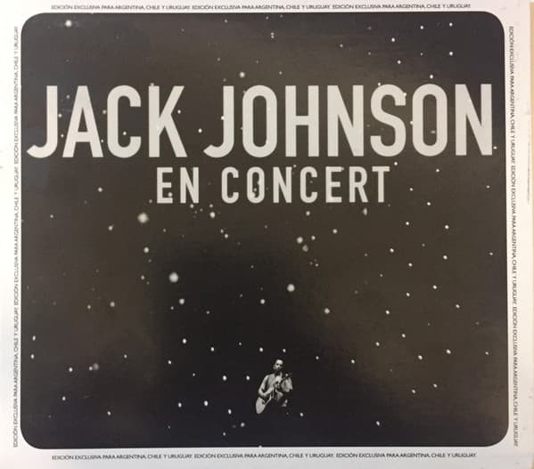 Jack Johnson — En Concert
