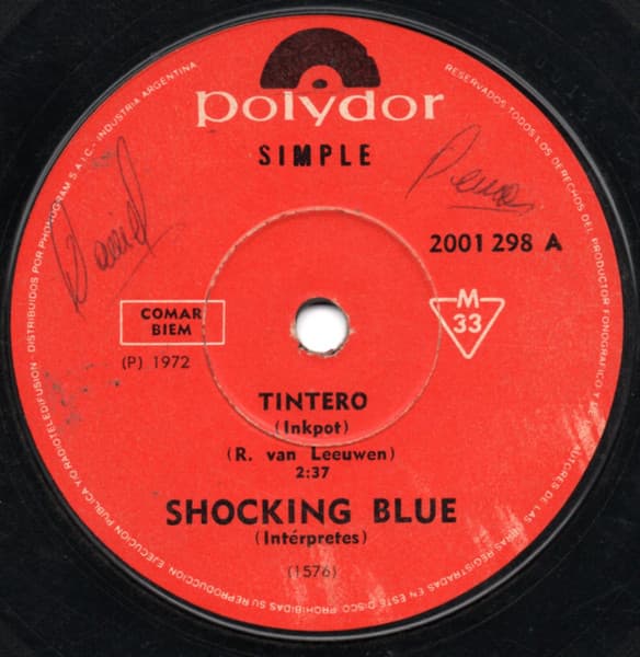 Shocking Blue — Tintero = Inkpot