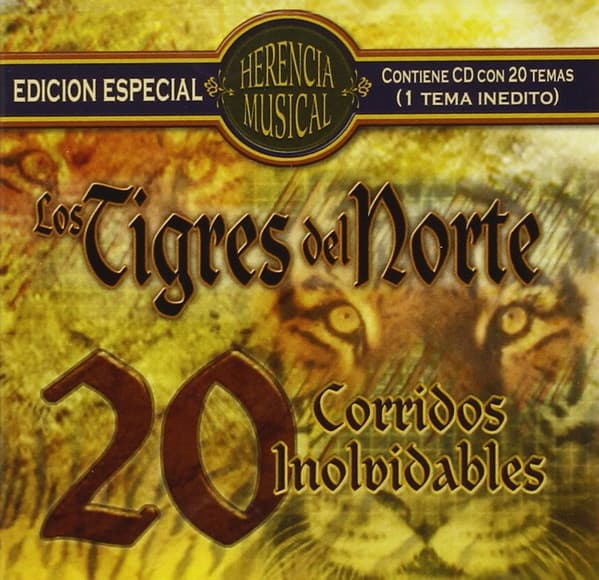 Los Tigres Del Norte — 20 Corridos Inolvidables
