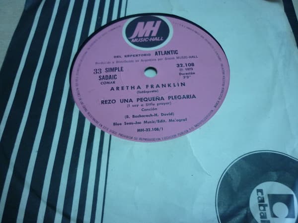 Aretha Franklin & Percy Sledge — Rezo Una Pequeña Plegaria / Cuando Un Hombre Ama A Una Mujer
