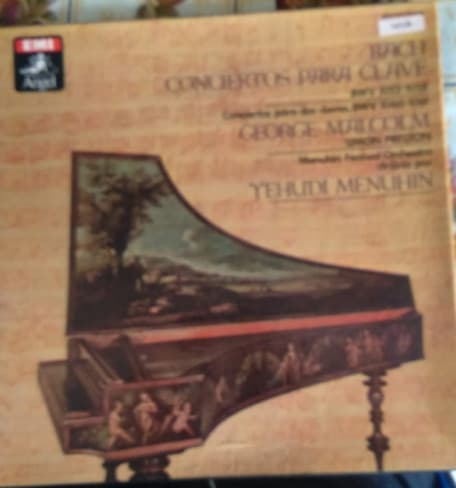 Johann Sebastian Bach — Conciertos para Clave - Malcolm / Menuhim