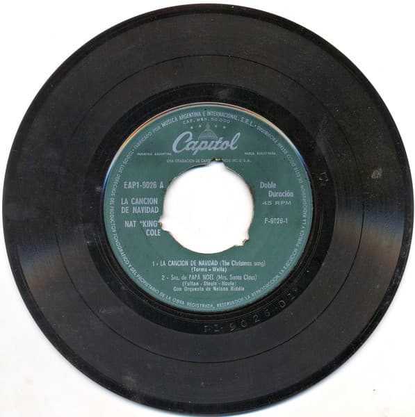 Nat King Cole — La Cancion de Navidad