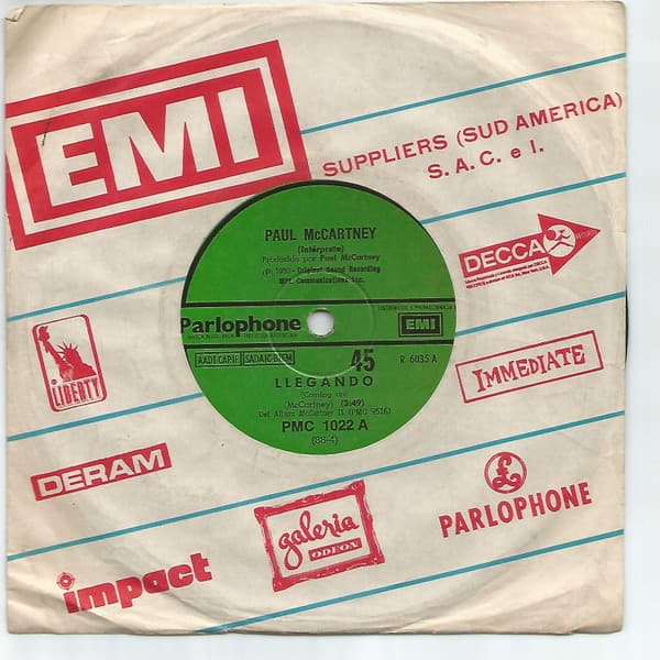 Paul McCartney — Llegando = Coming Up