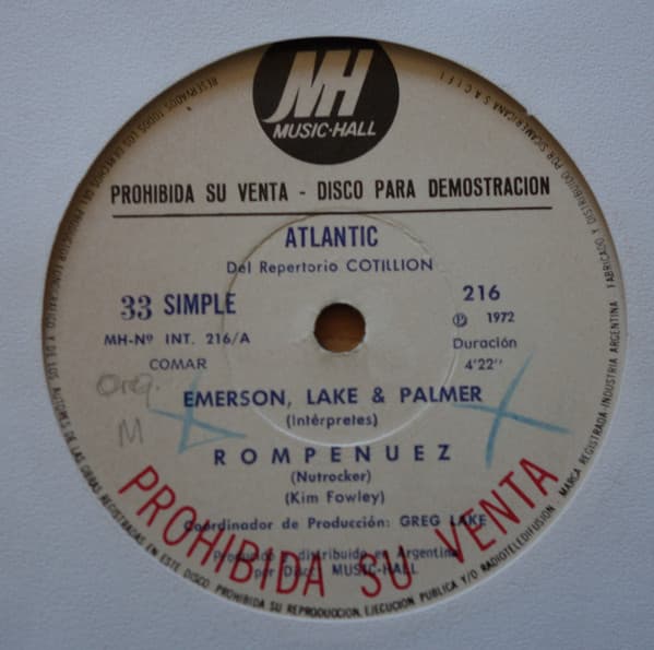Emerson, Lake & Palmer — Rompenuez (Nutrocker)