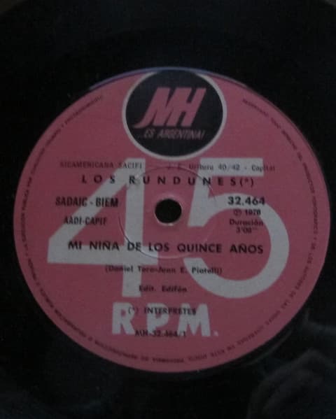Los Rundunes — Mi Niiña De Los Quince Años