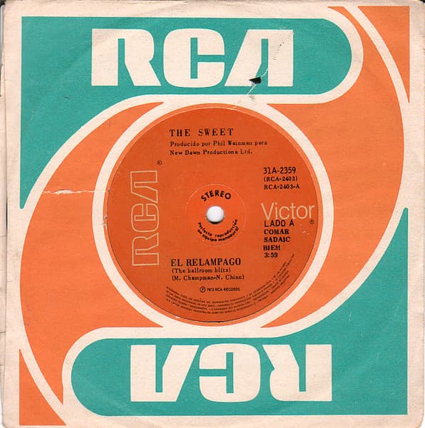 The Sweet — El Relampago = The Ballroom Blitz