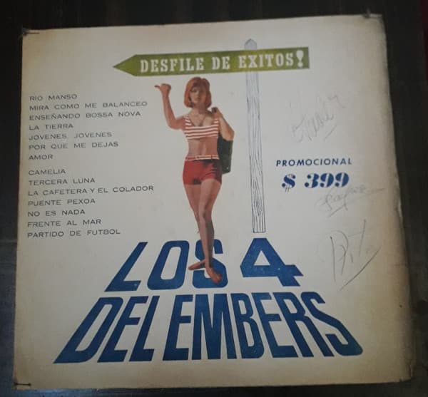 Los 4 Del Embers — Desfile de Exitos