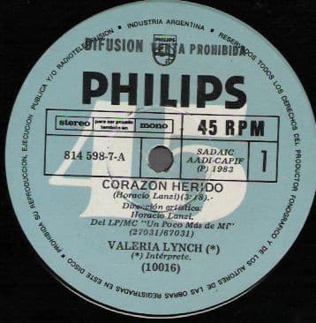 Valeria Lynch — Corazón Herido / Donde Haya Música