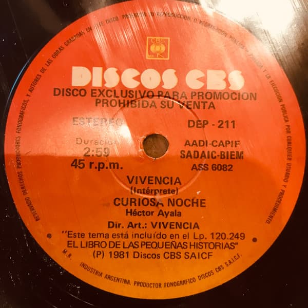 Vivencia — Curiosa Noche