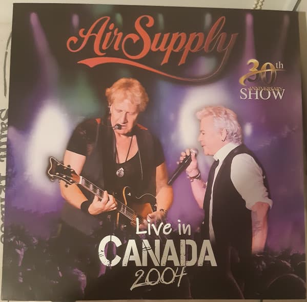 Air Supply — Live in Canada 2004, 30th Anniversary Show