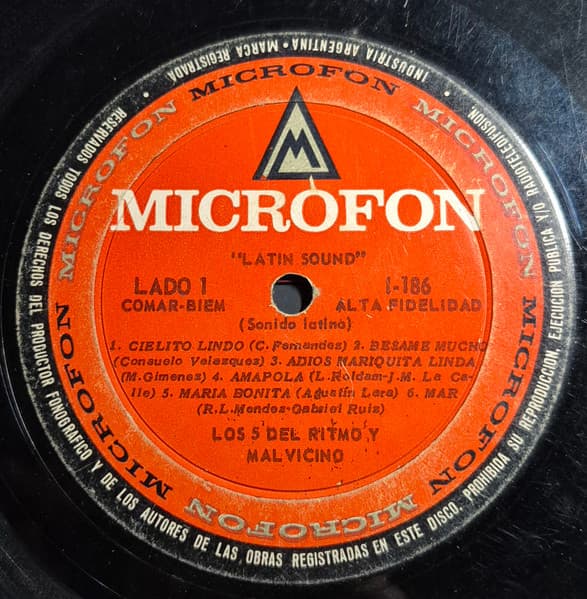 Los 5 Del Ritmo & Malvicino — Latin Sound