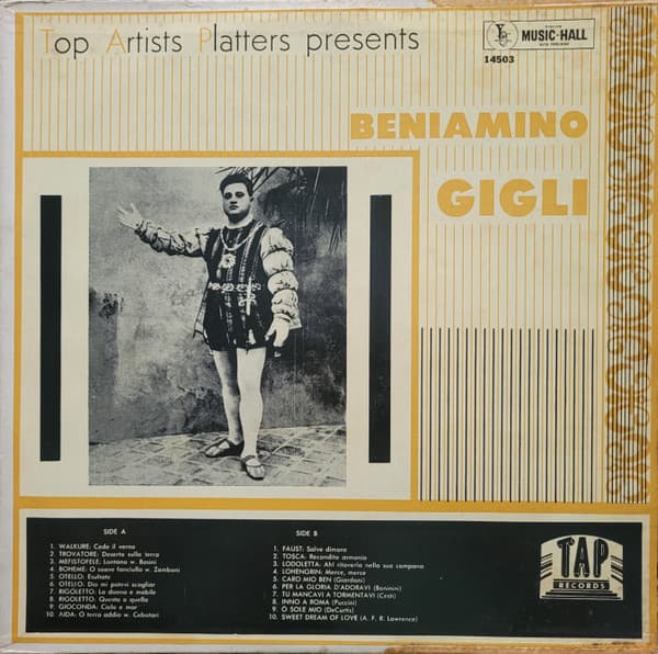 Beniamino Gigli — Beniamino Gigli