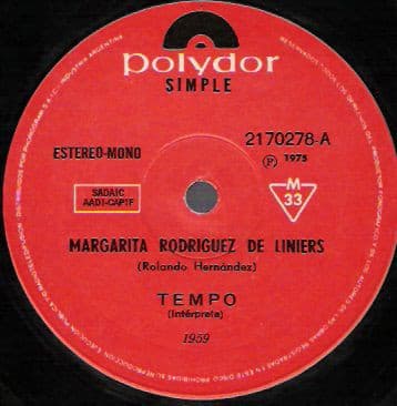 Tempo — Margarita Rodriguez De Liniers / Muchachita Un Día Me Entenderás