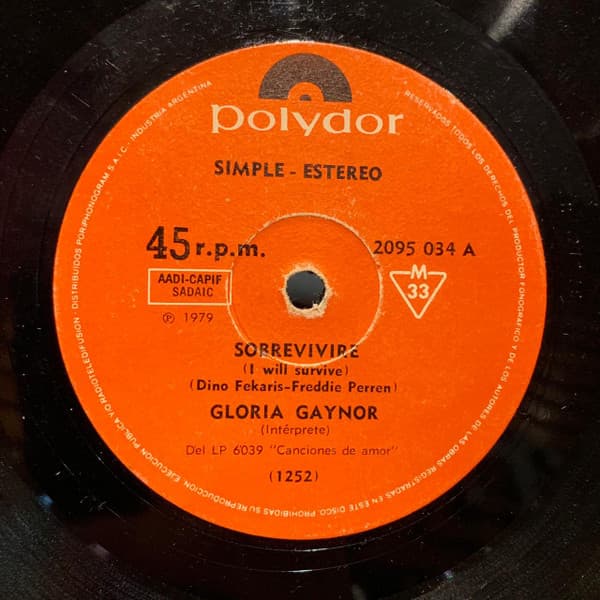 Gloria Gaynor — Sobreviviré = I Will Survive