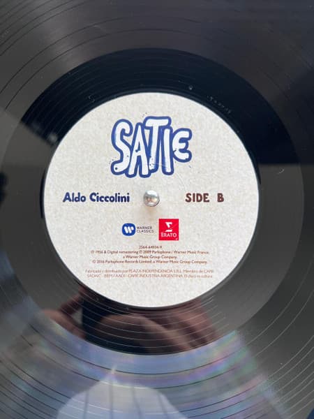 Aldo Ciccolini & Erik Satie — Satie