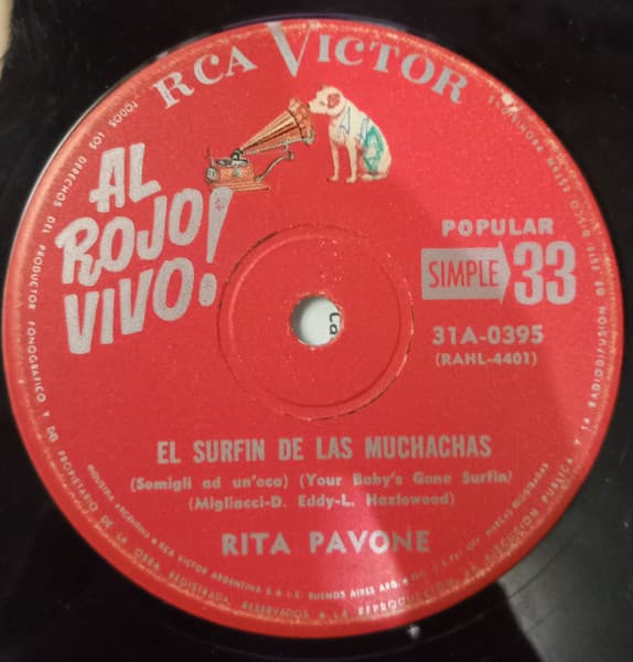 Rita Pavone — El Surfin De Las Muchachas