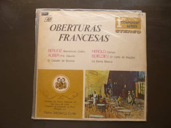 Berlioz & Auber & Herold & Boieldieu & Orquesta Del Teatro Nacional De La Ópera De París & Osquesta De Conciertos De París & Pierre-Michel Le Conte — Oberturas Francesas