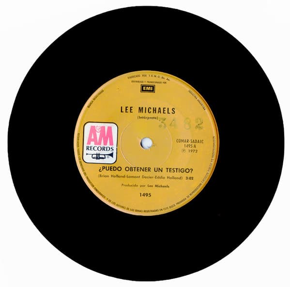 Lee Michaels — ¿Puedo Tener Un Testigo? =Can I Get A Witness / Eres Lo Que Haces = You Are What You Do