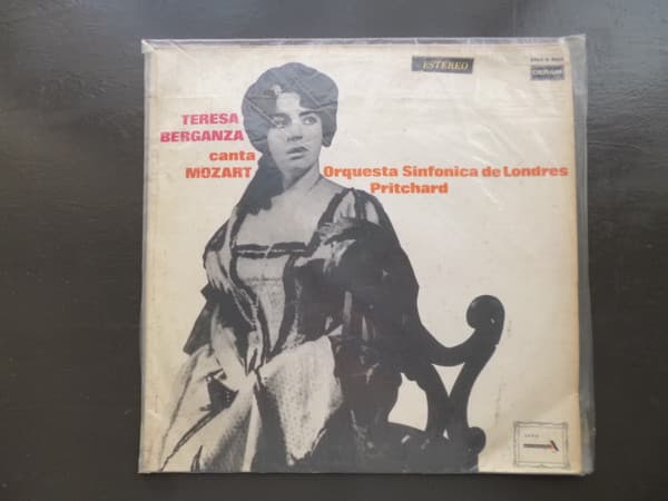 Teresa Berganza & La Orquesta Sinfonica De Londres & John Pritchard — Teresa Berganza Canta Mozart