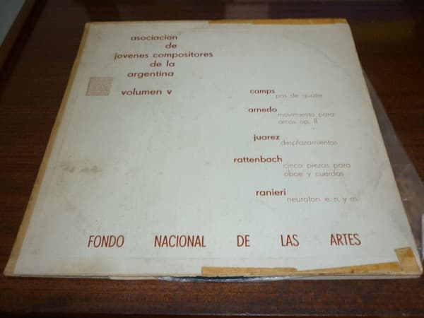 Various — Asociacion De Compositores De La Argentina. Volumen 5