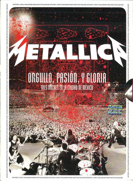 Metallica — Orgullo, Pasión, Y Gloria - Tres Noches En La Ciudad De México
