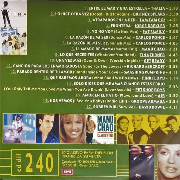 Various — EMI - CD DIF 240