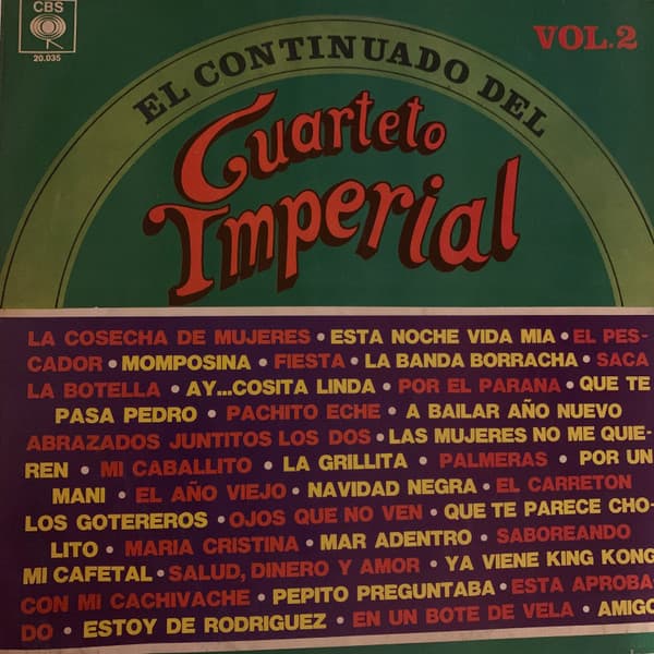 Cuarteto Imperial — El Continuado Del Cuarteto Imperial Vol. 2