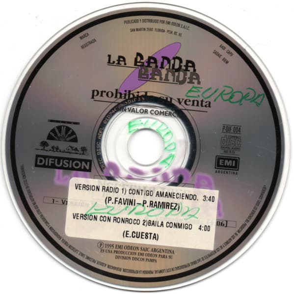 La Banda Banda — Contigo Amaneciendo / Baila Conmigo