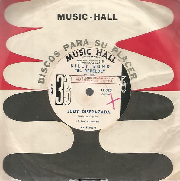 Billy Bond "El Rebelde" — Judy Disfrazada
