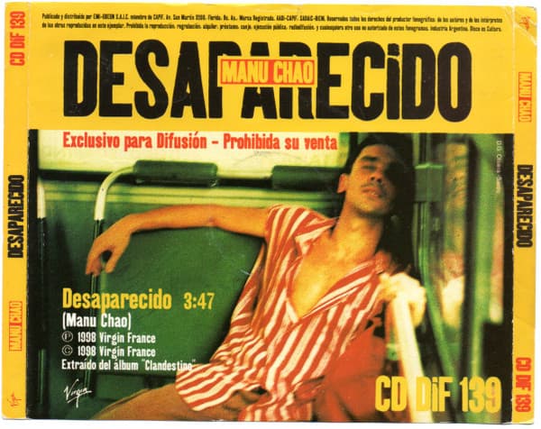 Manu Chao — Desaparecido