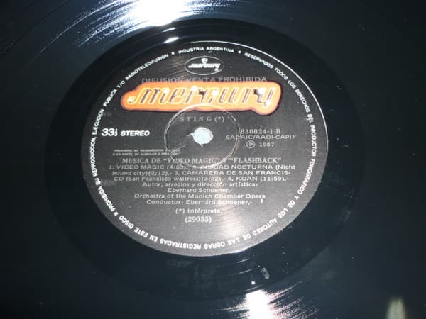 Sting & Andy Summers & Eberhard Schoener — Music From "Video Magic" And "Flashback"
