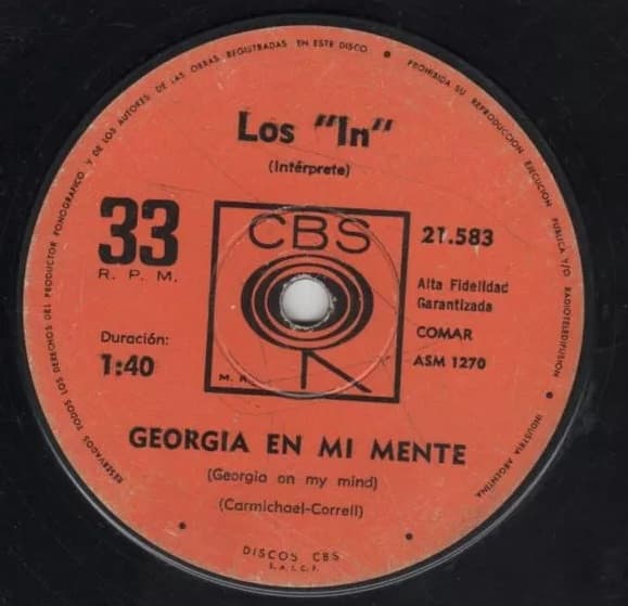 Los "In" — Georgia En Mi Mente / Submarino Amarillo
