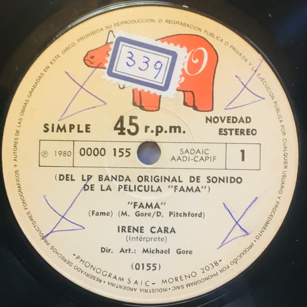 Irene Cara & Linda Clifford — Fama = Fame / Luz Roja = Red Light